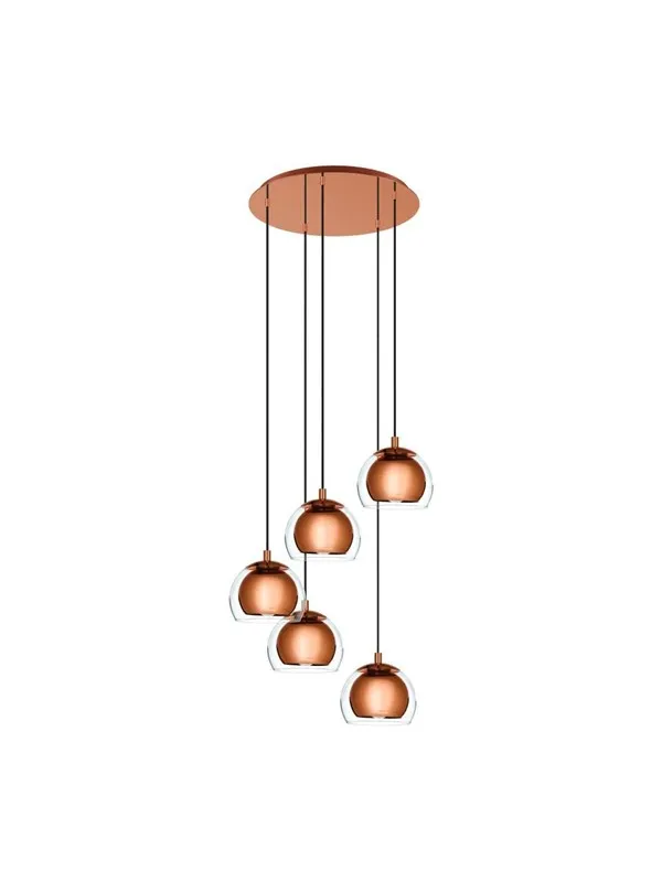 EGLO ROCAMAR 1 KLYNGE E27 5L KOBBER/KLAR