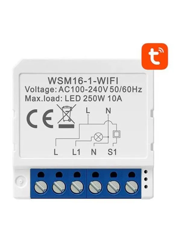 Avatto Smart Switch Module WiFi  WSM16-W1 TUYA