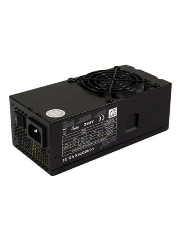 LC Power LC400TFX V2.31 Strømforsyning (PSU) - 350 Watt - 80 mm - ATX - 80 Plus