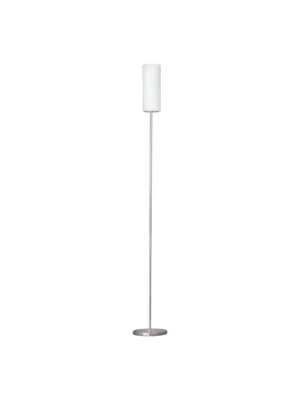 EGLO TROY 3 floor light  satin nickel