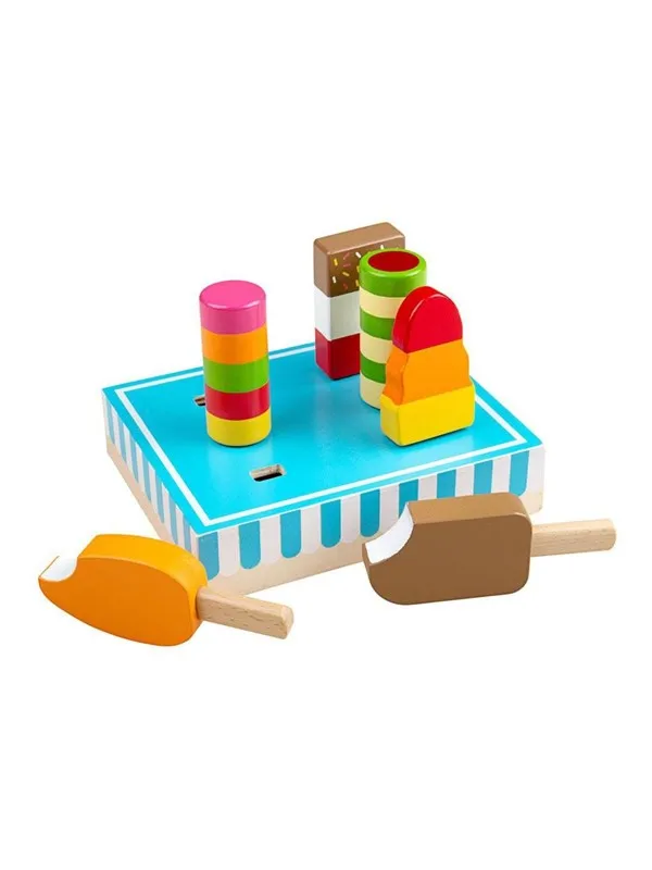 Bigjigs Wooden Ice Cream Play Food