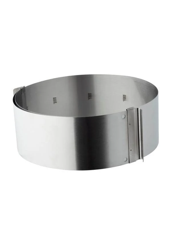 Funktion Adjustable Cake Ring 8 cm 18/0 ss