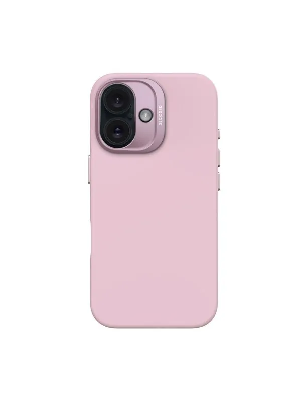 Decoded AntiMicrobial Silicone Backcover for iPhone 16 Lilac (Purple)