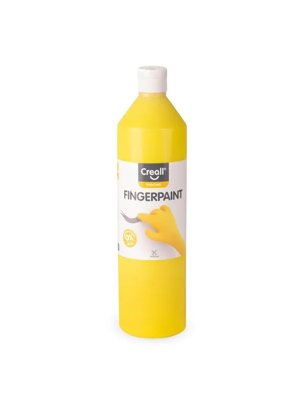 Creall Finger Paint Preservative Free Yellow 750m