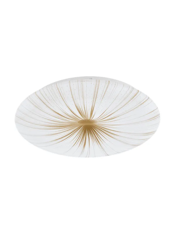 EGLO NIEVES plafond Ø41 cm 19.5W LED 2300 lm white/gold