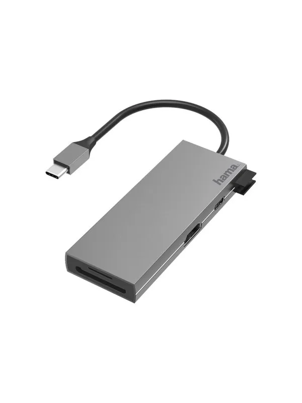 Hama Multiport Adapter - docking station - USB-C 3.2 Gen 1 - HDMI