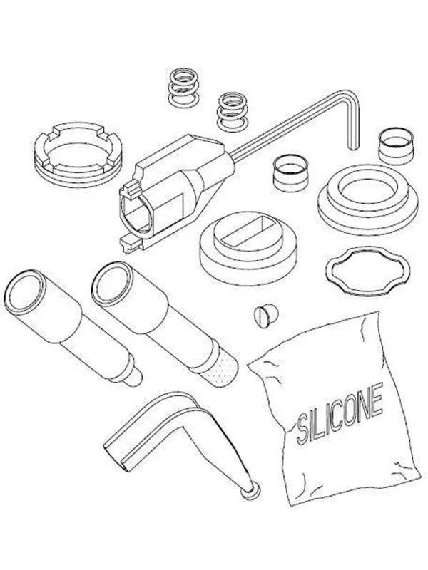 Damixa kit wear parts for basin and bidet mixer