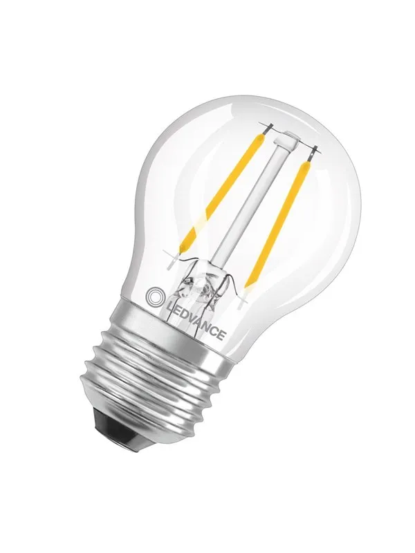 Osram LED-lyspære Mini-ball Filament 470lm 4,8W/827 (40W) Clear Dimmable E27