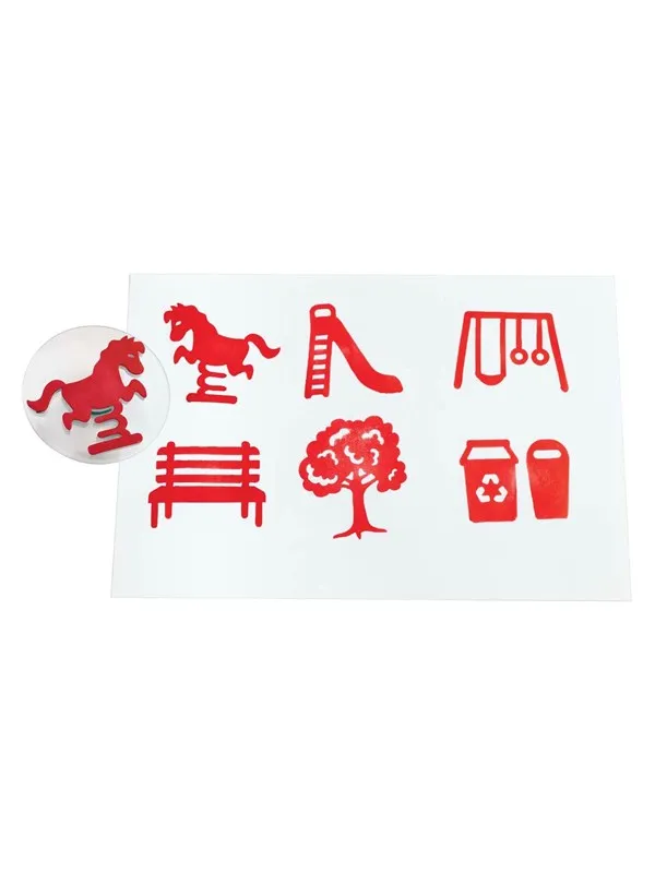 Colorations - Easy Grip Stamps Playground