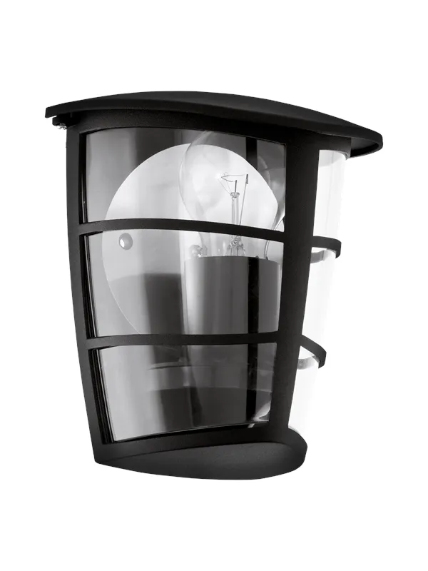 EGLO ALORIA outdoor wall lamp black