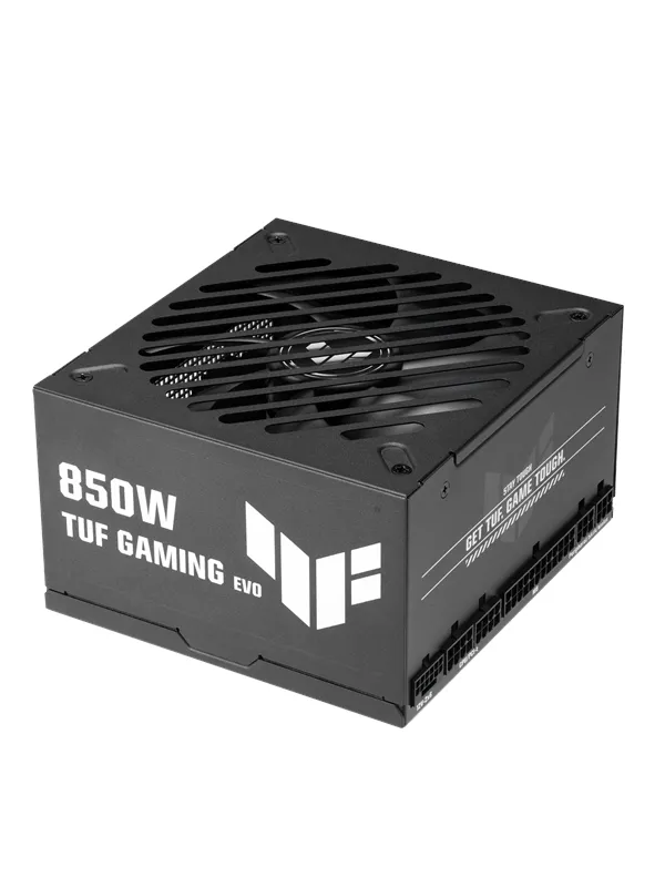ASUS TUF GAMING 850G EVO 2026 Strømforsyning (PSU) - 850 Watt - 120 mm - ATX 3.1 - 80 Plus Gold sertifisert