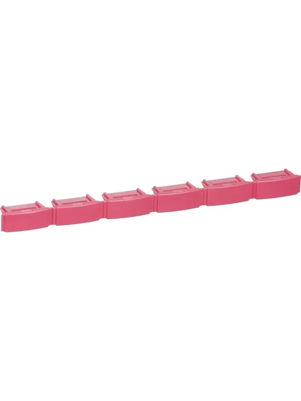 LK Colour code bar red for patchpanel 6port