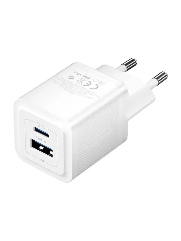 Vention Wall charger  FEQW0-EU USB-C + USB- A 30W/30W  GaN (white)