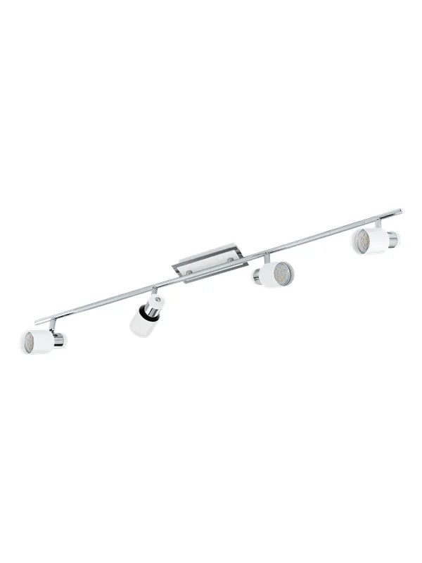 EGLO DAVIDA spot rail 4L chrome/white