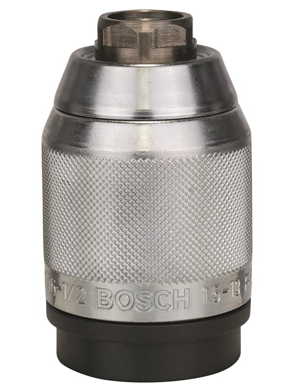 Bosch Selvspennende chuck, matt forkrommet 1,5-13 mm, 1/2" - 20