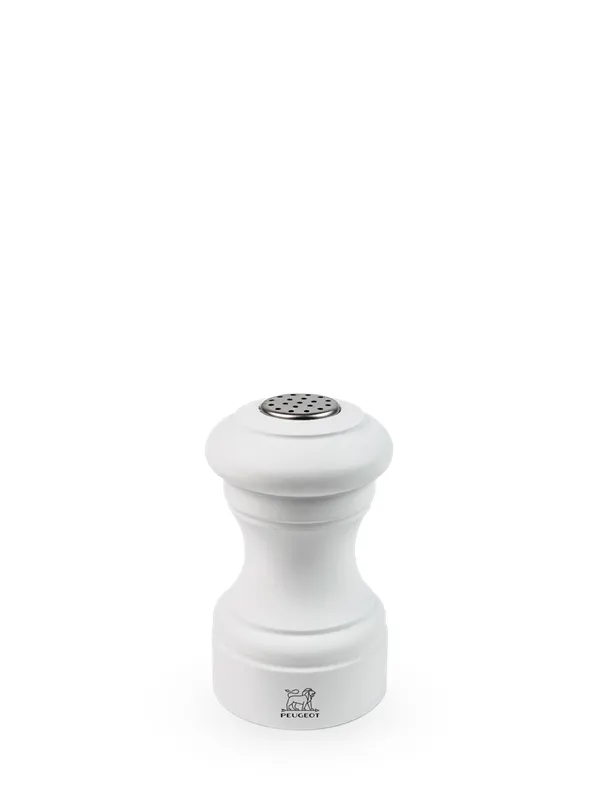 Peugeot Bistro salt shaker Matt White 9cm