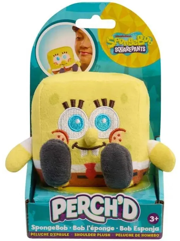 Just Play - SpongeBob - Perch'd Shoulder Plush - SpongeBob /P