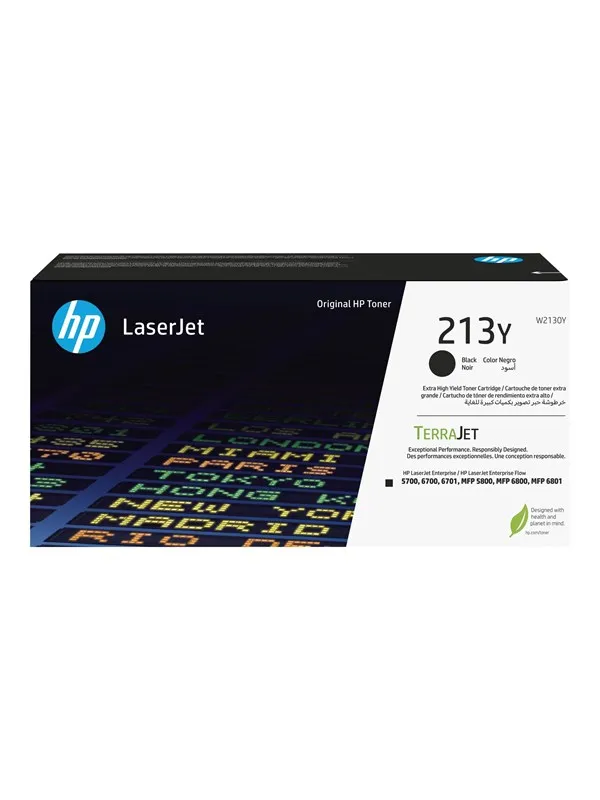 HP 213Y / W2130Y - Black Toner - Extra High Yield
