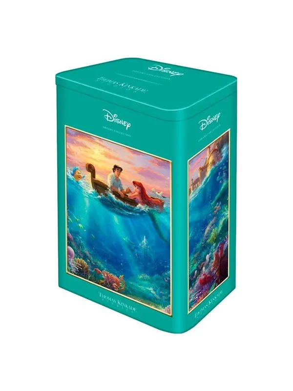 Schmidt Puzzle Tin - Thomas Kinkade: Disney - Arielle (500 Pieces) Gulv