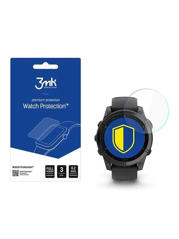 3mk Hybrid Glass  Watch Protection FlexibleGlass for Garmin Fenix ââE 47mm