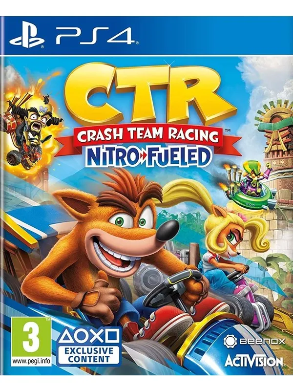 Crash Team Racing: Nitro-Fueled - Sony PlayStation 4 - Racing