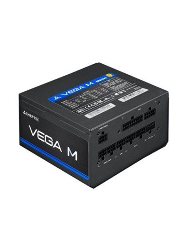 Chieftec VEGA M PPG-750-C Strømforsyning (PSU) - 750 Watt - 135 mm - ATX - 80 Plus Gold sertifisert