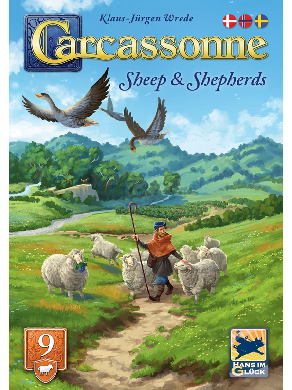 Carcassonne Sheep & Shepherds (Nordic)