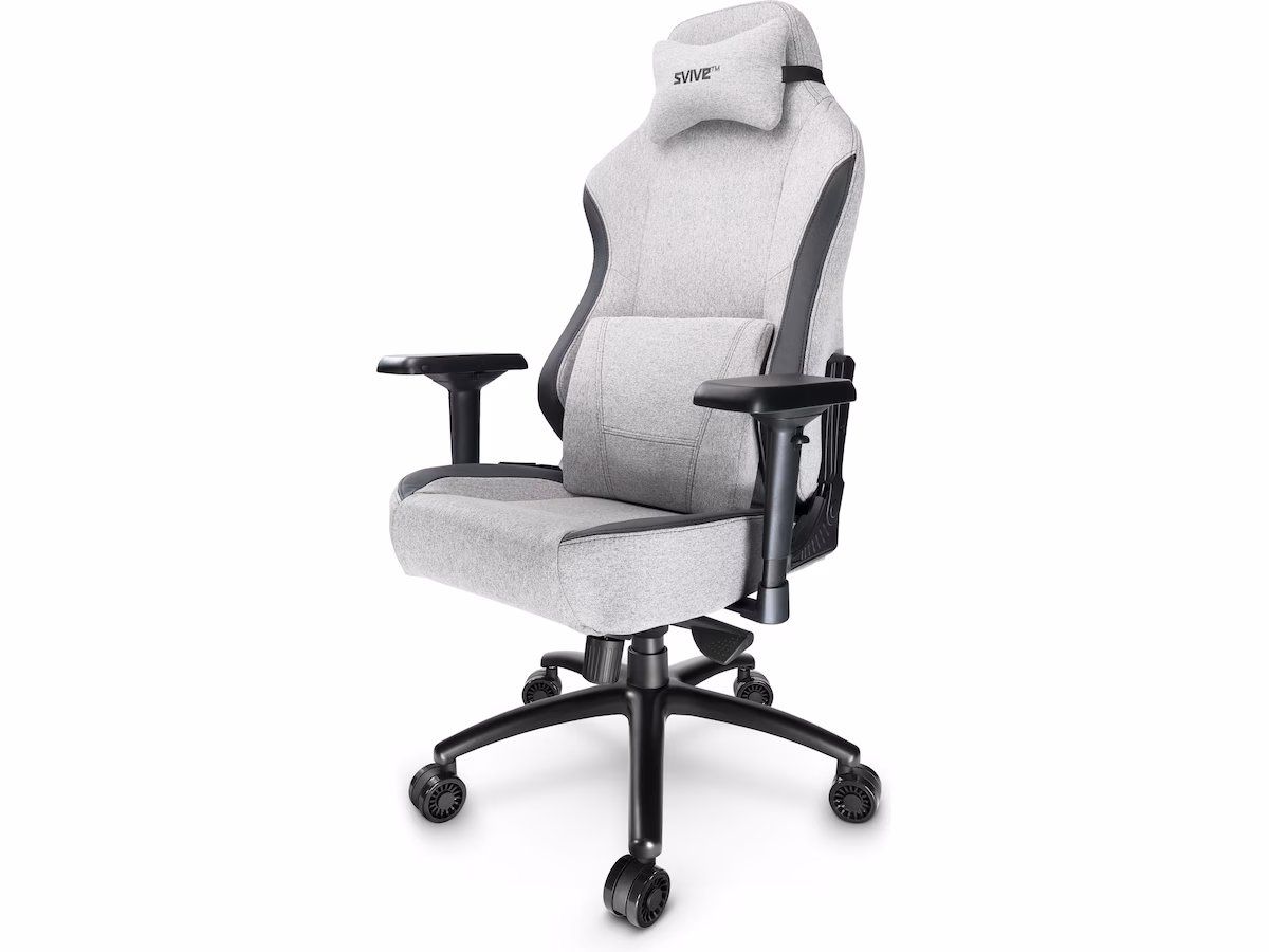 Svive Gemini Gamingstol (lys grå)
