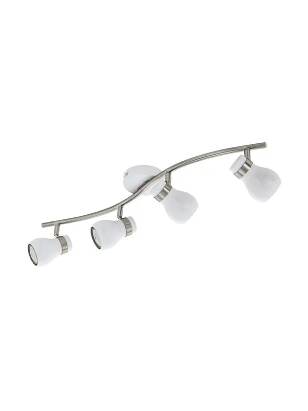 EGLO ARBOLEDAS SPOT 4X400LM HVIT/KROM