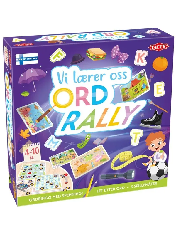 Tactic Vi lærer oss ord rally