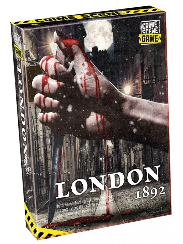 GameStorm Crime Scene London 1892 board game