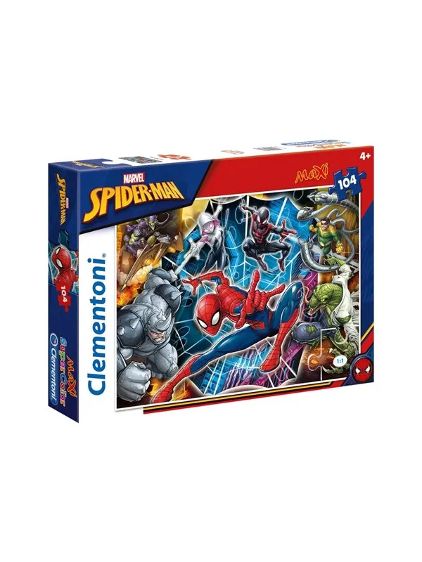 Clementoni SuperColor Maxi - Marvel Spider-Man Gulv