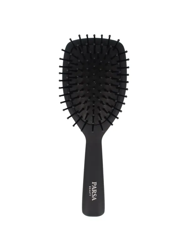 PARSA - Carbon Antistatic Paddle Brush - Black - S