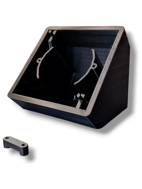 Light Solutions Shelly - Wall Display table stand - 45 degrees - Black