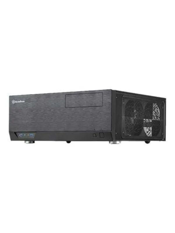 SilverStone Grandia GD09 - Kabinett - Desktop - Svart