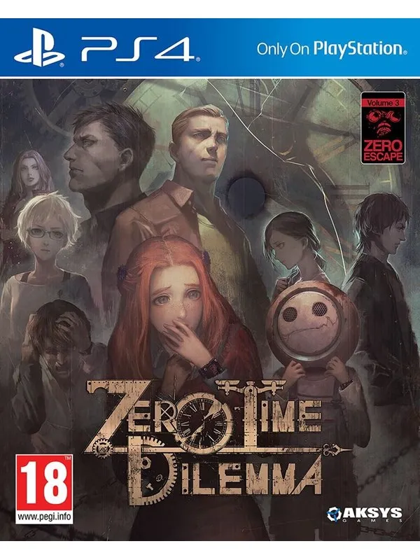 Zero Escape: Zero Time Dilemma - Sony PlayStation 4 - Action/Adventure