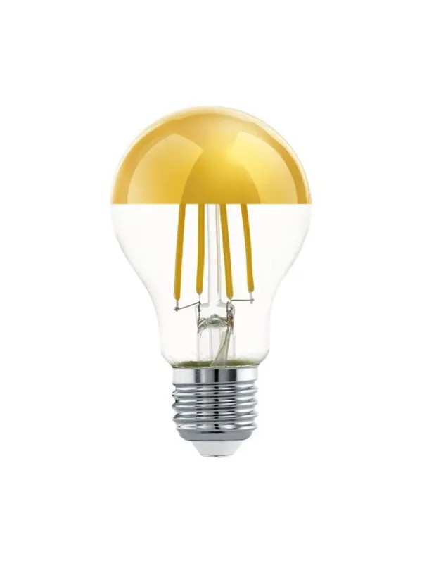 EGLO LED-lyspære A60 Standard Top-sail 7.3W/827 806 lumen clear/gold E27