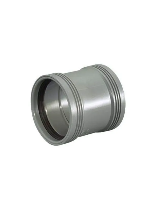 Wavin Wafix pp double socket ø40 mm grey