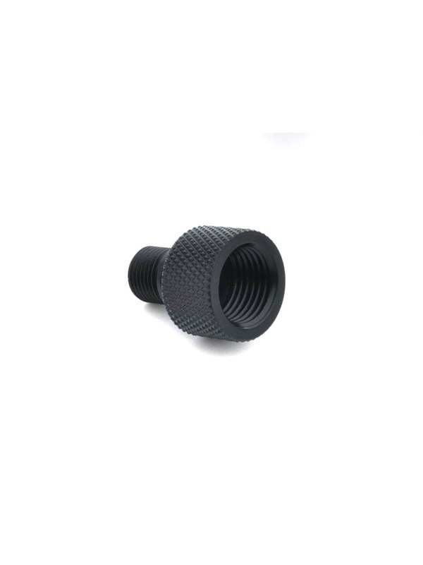 Bitspower Matt Black E-Adapter G1/8" to IG1/4"