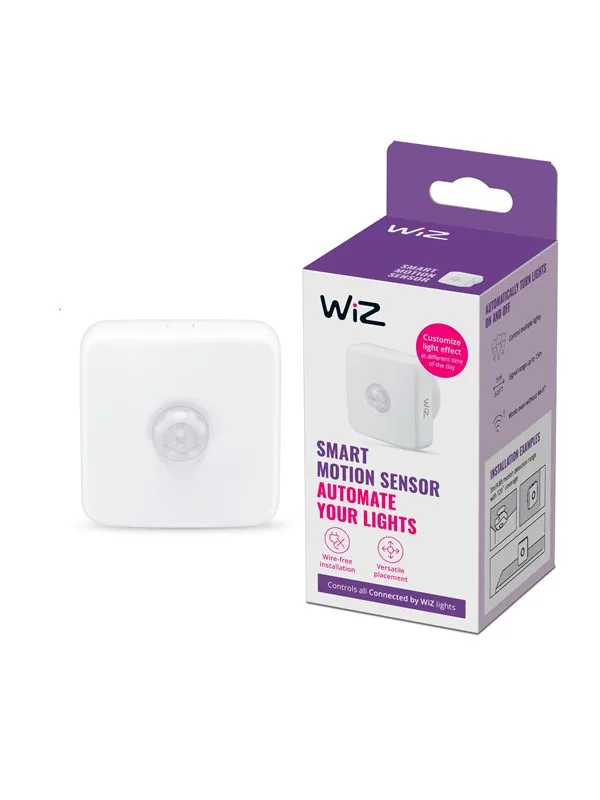 WiZ Smart Motion Sensor - Trådløs, batteridrevet