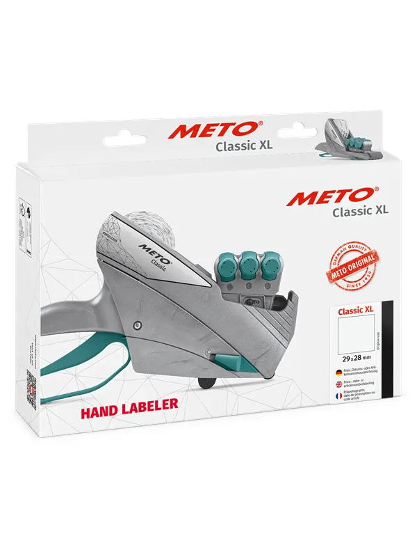 METO Classic XL 3329 prispistol, 3 linjer 29x28mm