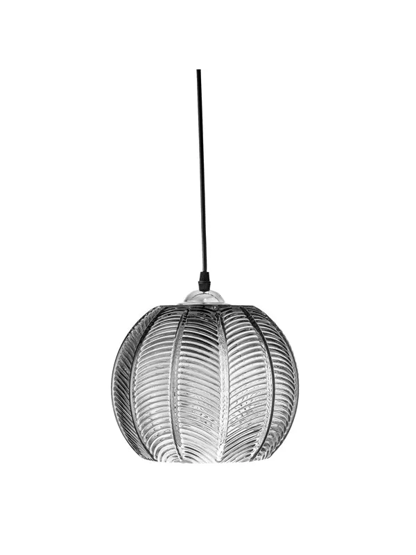 Bloomingville - Adar Pendant Lamp - Grey - Glass