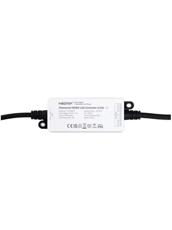 Miboxer LED Controller - RGB-W - DC12/24V - 2.4GHz RF - 12A
