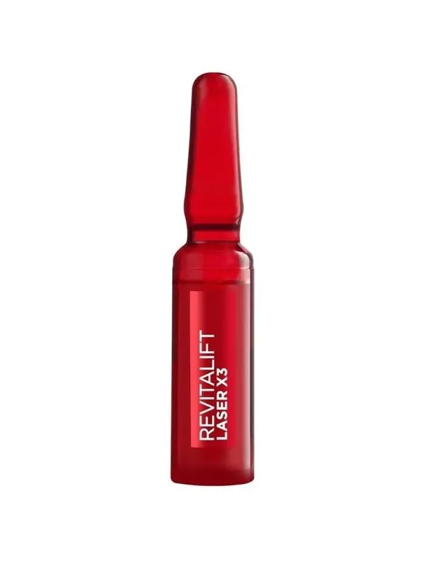 L`Oreal Paris Revitalift Laser Renew Glycolic Acid Peeling Ampoules Treatment Serum For Face For Women 7 pcs 1 ml