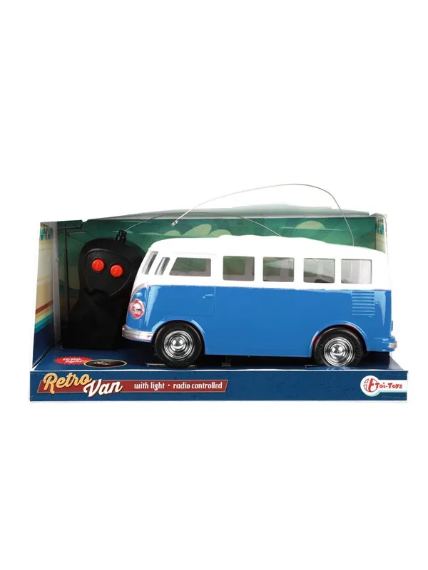 Toi-Toys RC Controlled Car Retro Van with Light