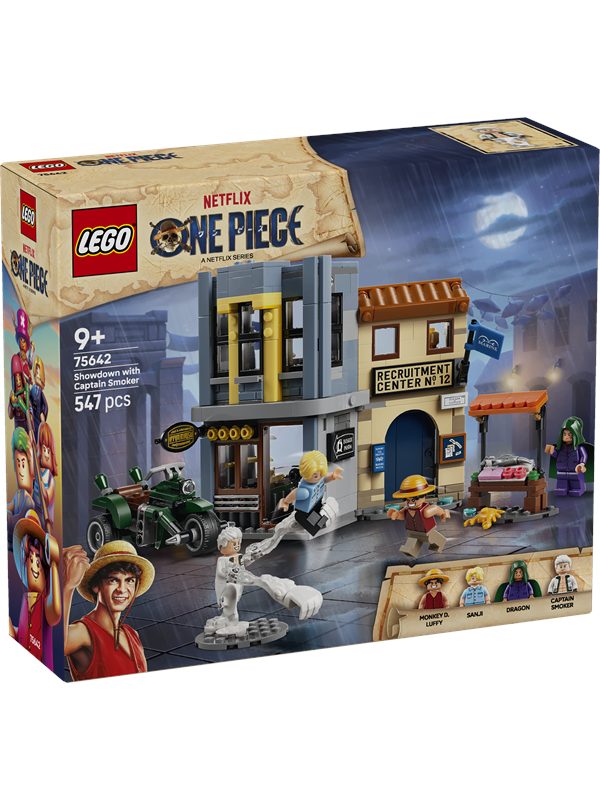 LEGO ONE PIECE 75642 Oppgjør med kaptein Smoker