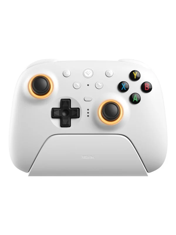 8BitDo Ultimate 2 Wireless 2.4G - TMR - RGB - White - Wireless Controller - PC