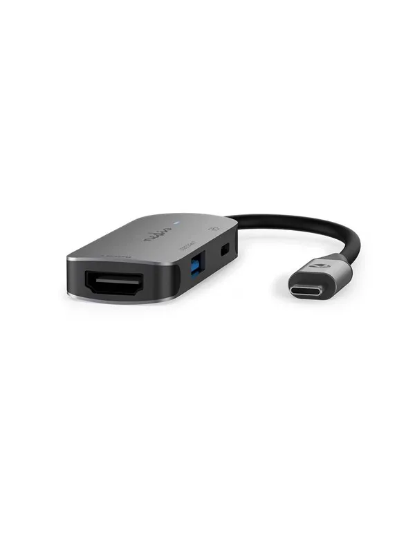 Nedis CCGB64230GY01 interface hub USB-hub