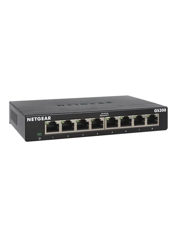Netgear GS308 8-Port Unmanaged Gigabit Ethernet Switch