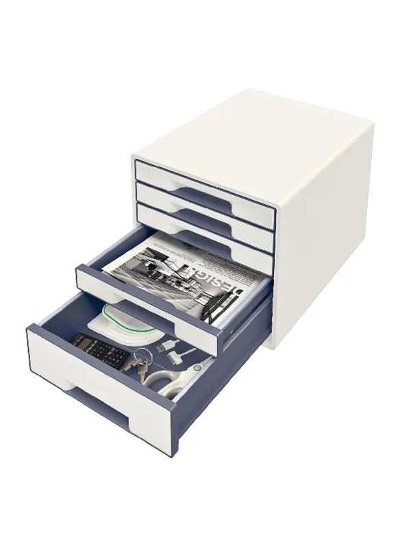 Leitz Skuffkube  WOW 5 skuffer Hvit